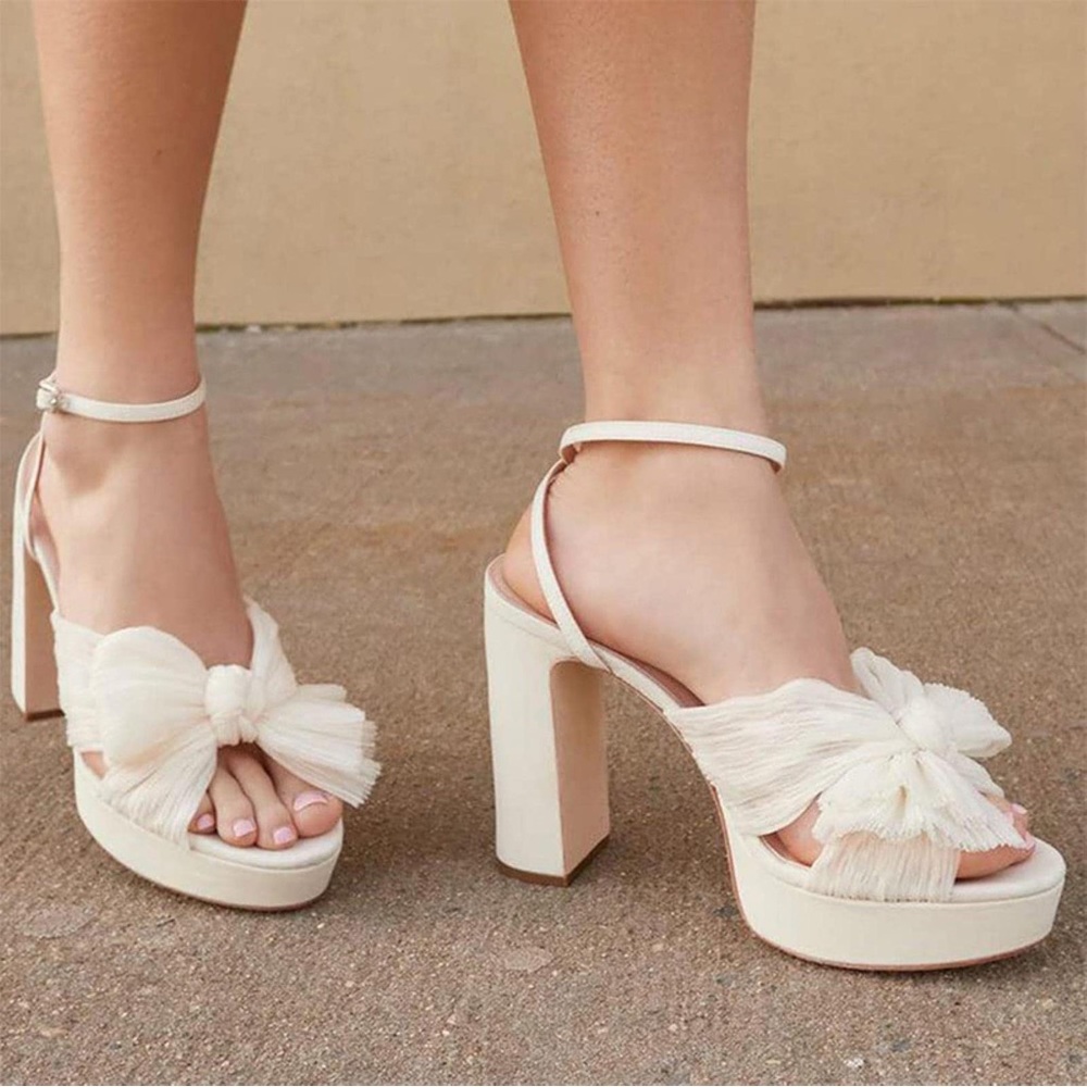Bridal Platform Heels